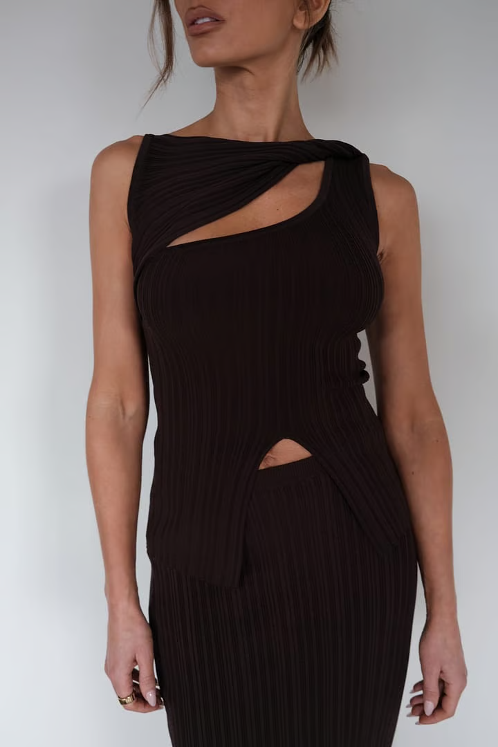 Henne Romee Set Chocolate Brown Size 10