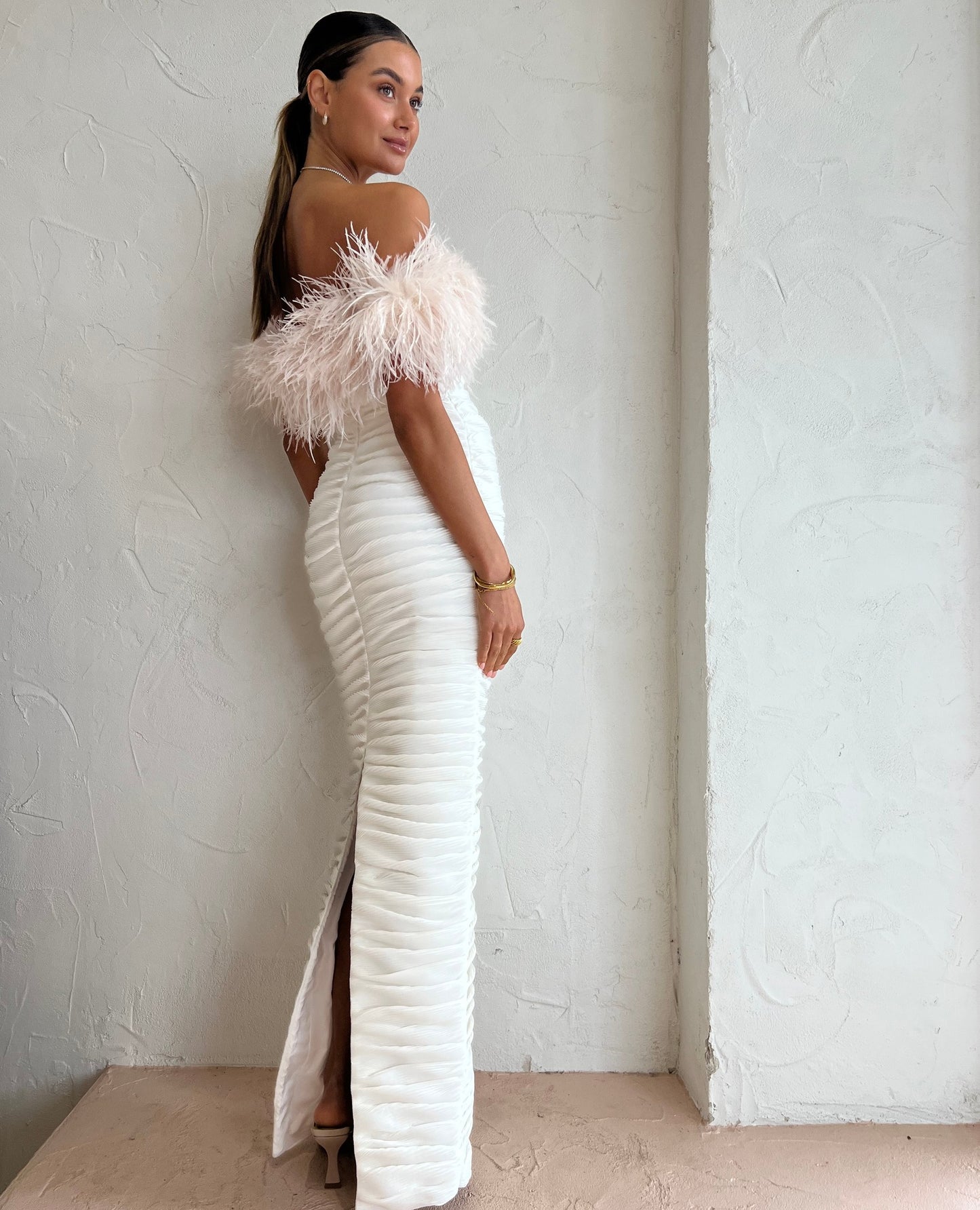 Rachel Gilbert Zion Gown White Size 10