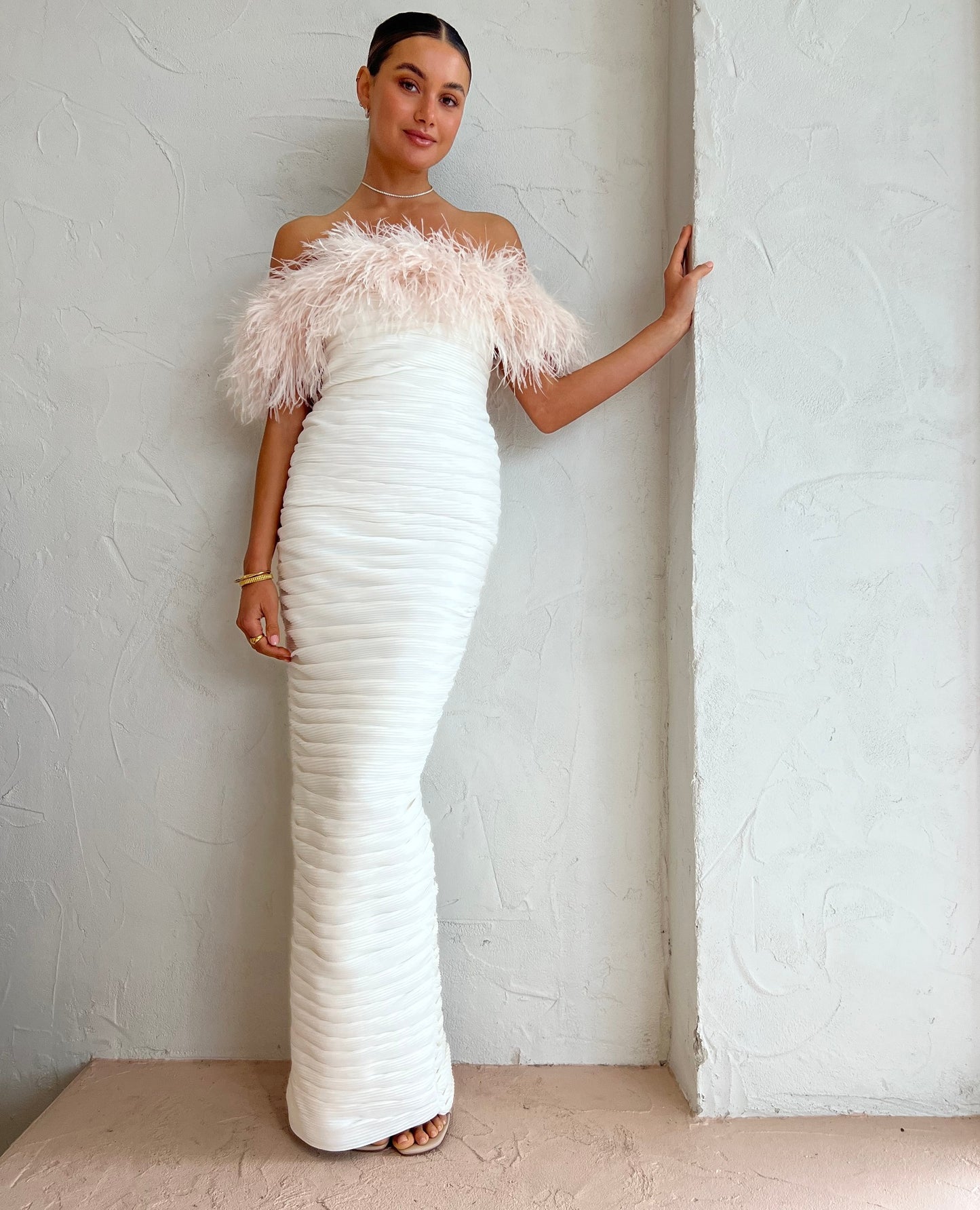 Rachel Gilbert Zion Gown White Size 10