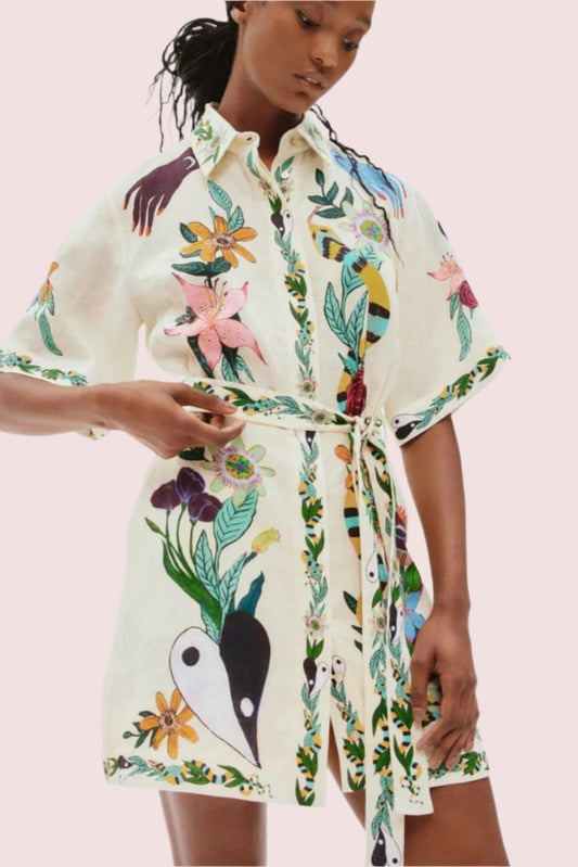 Alemais Meagan Shirtdress Size 8,10,12,14