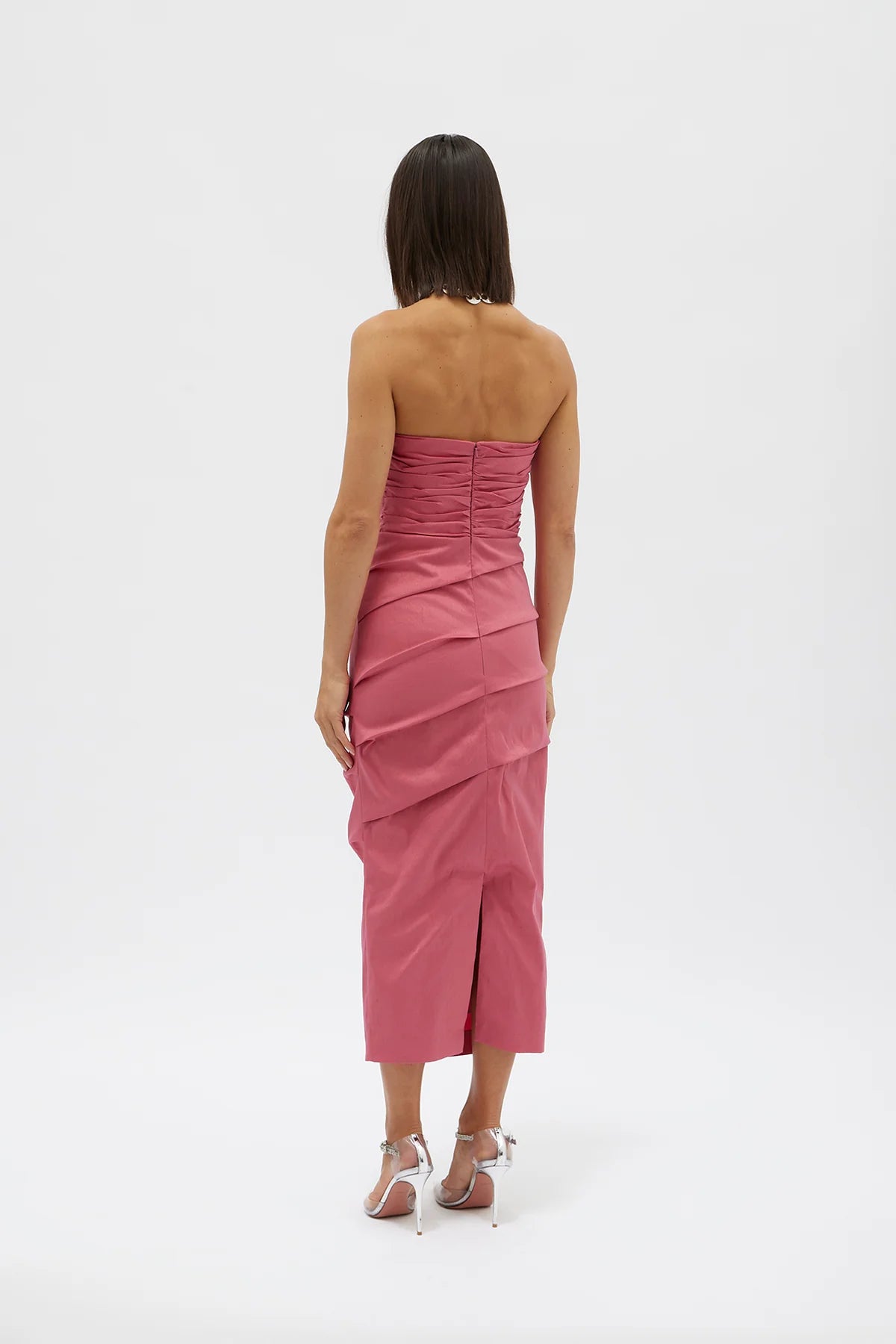 Rachel Gilbert Cheri Midi Dress Size 10