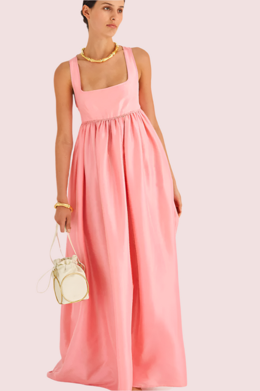 Oroton Strappy Sundress Pink Size 8