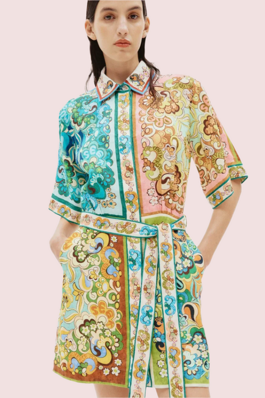Alemais Dreamer Shirtdress Size 6,12