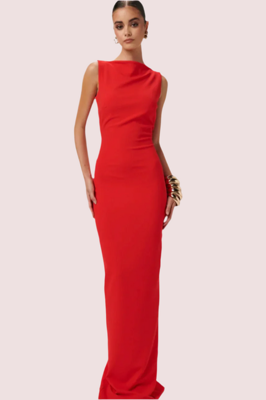 Effie Kats Verona Gown Red Size 8,10