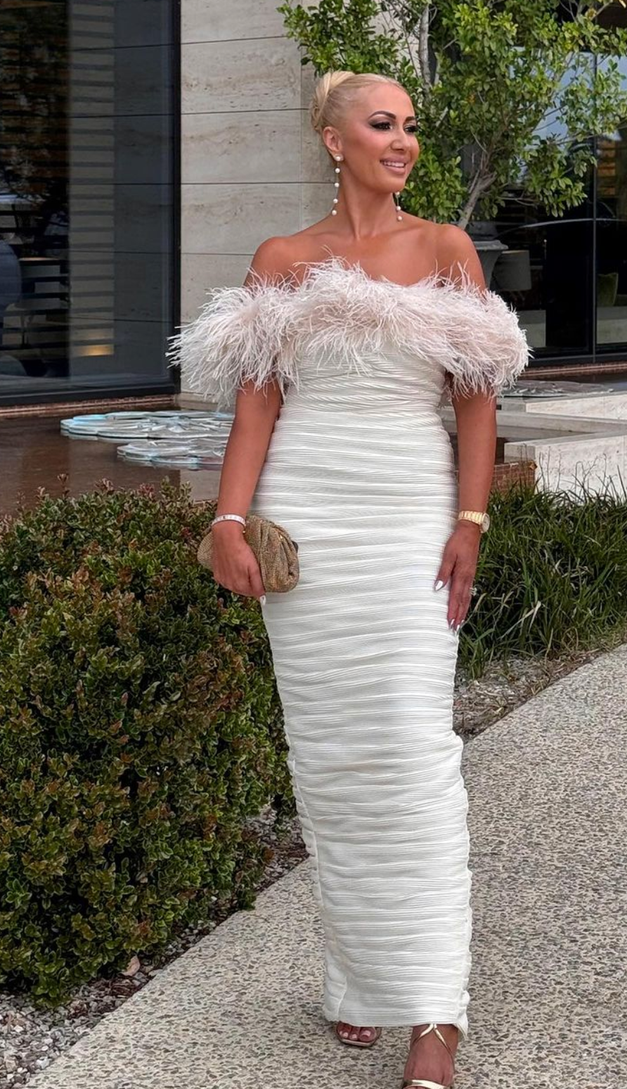 Rachel Gilbert Zion Gown White Size 10