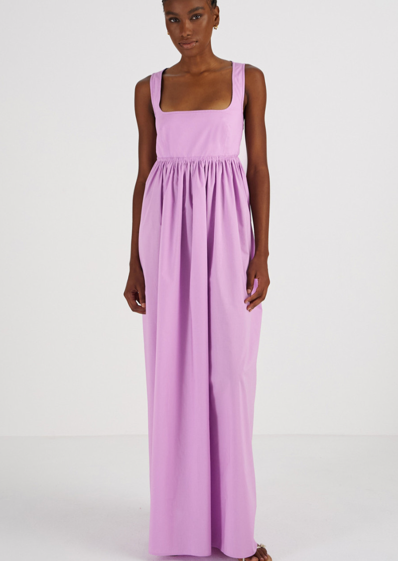 Oroton Strappy Sundress Lilac Size 10