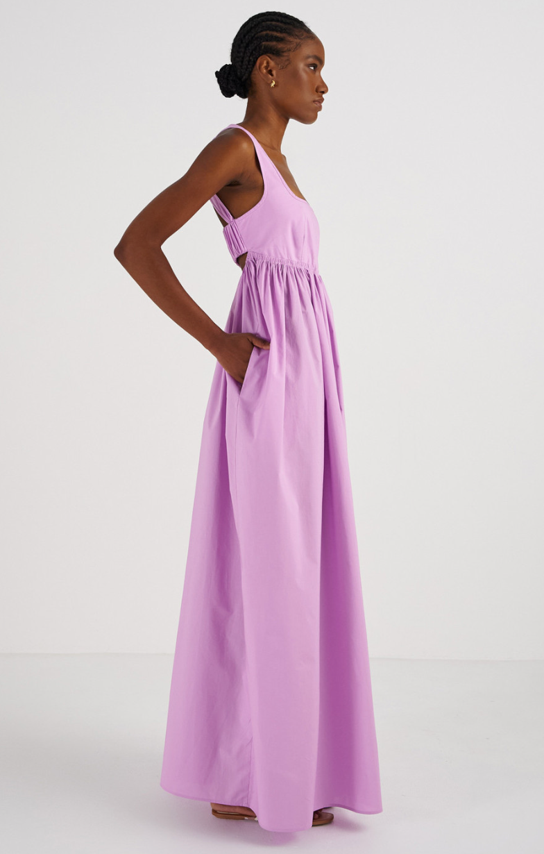 Oroton Strappy Sundress Lilac Size 10