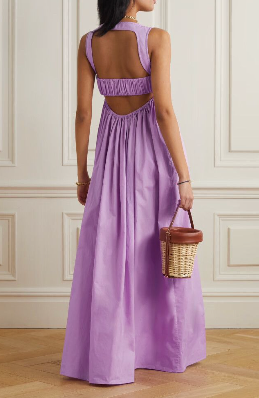 Oroton Strappy Sundress Lilac Size 10
