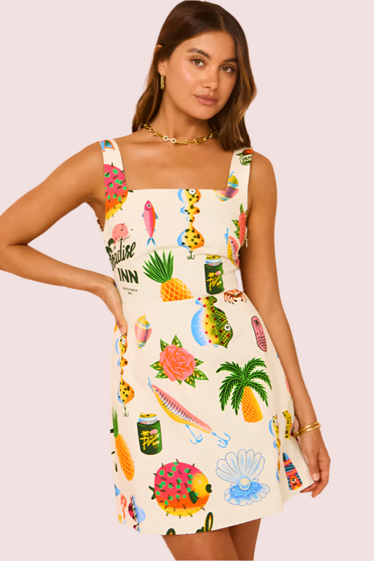 Alemais Samaki Mini Dress Size 10,12
