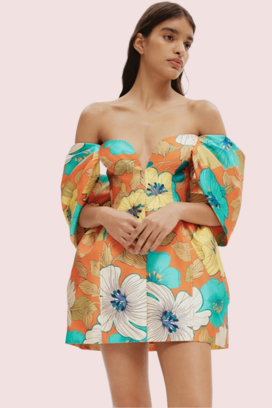 Alemais Piato Sculpt Mini Dress Size 8,10,12