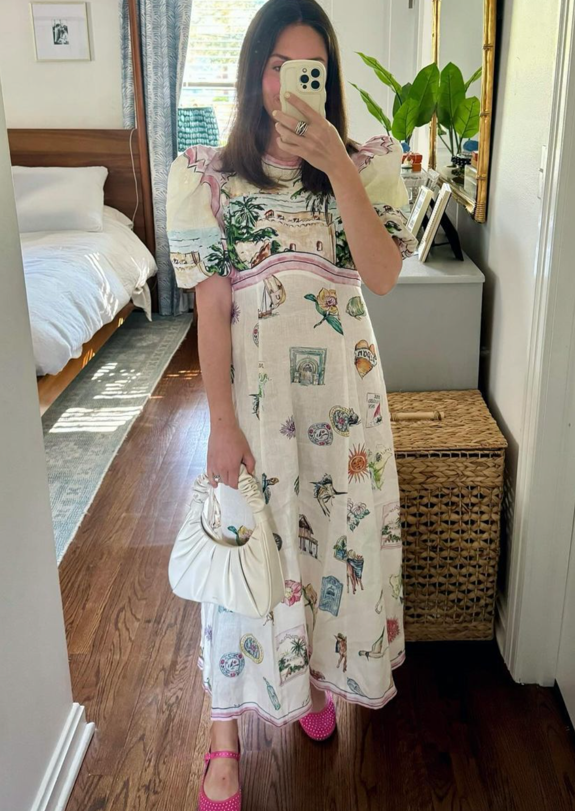 Alemais Sunset Midi Dress Size 10,12