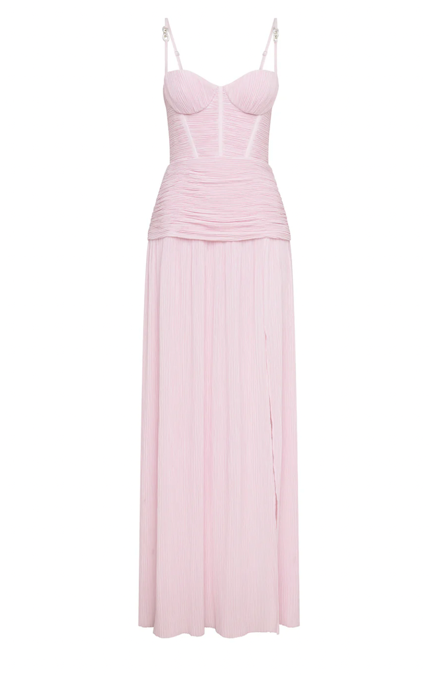 Manning Cartell Double Time Pleat Dress Pink Size 8,10,12