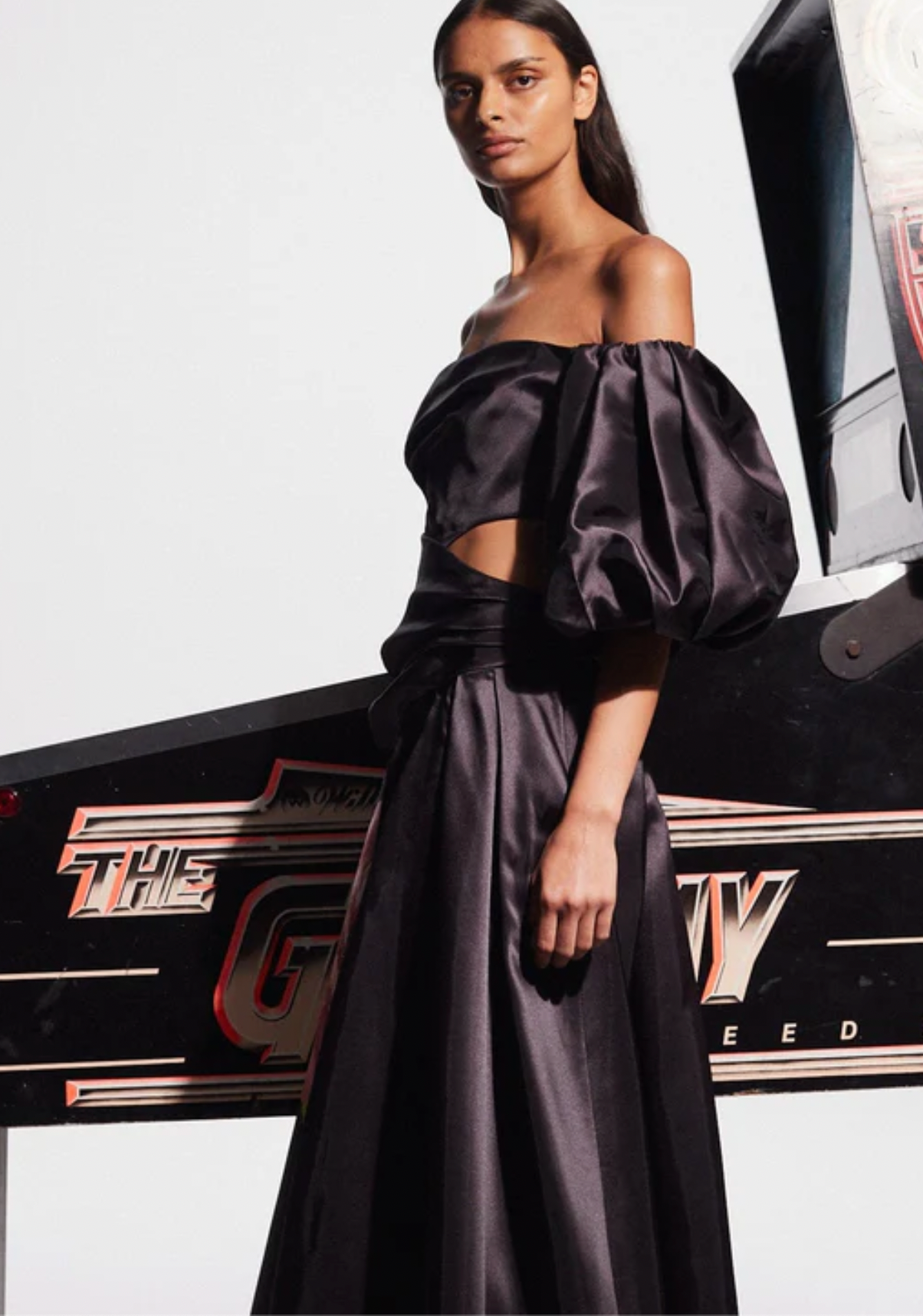 Alemais Regent Noir Gown Size 10 (Copy)