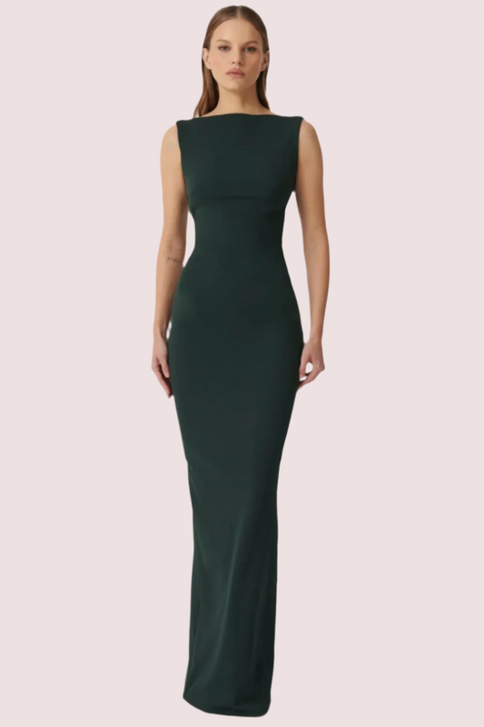 Effie Kats Verona Gown Sacramento Green Size 10