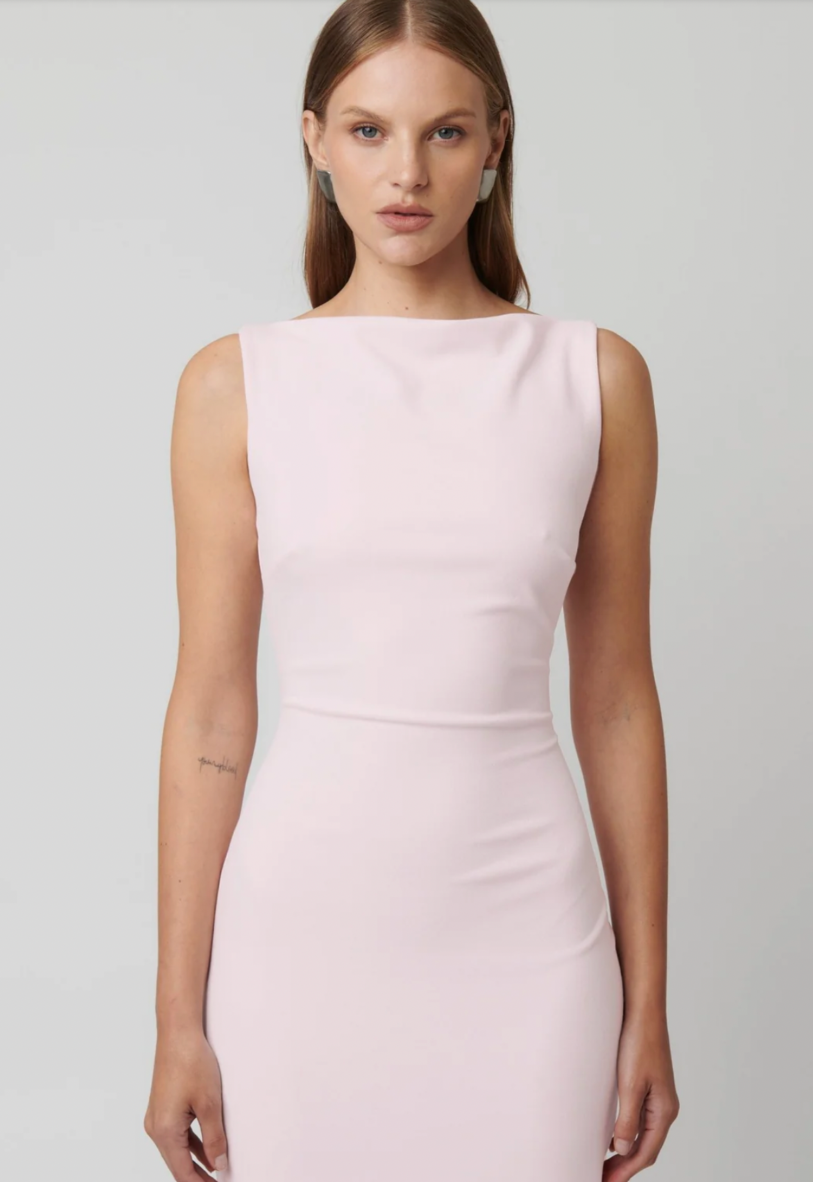 Effie Kats Verona Gown Iced Pink Size 8