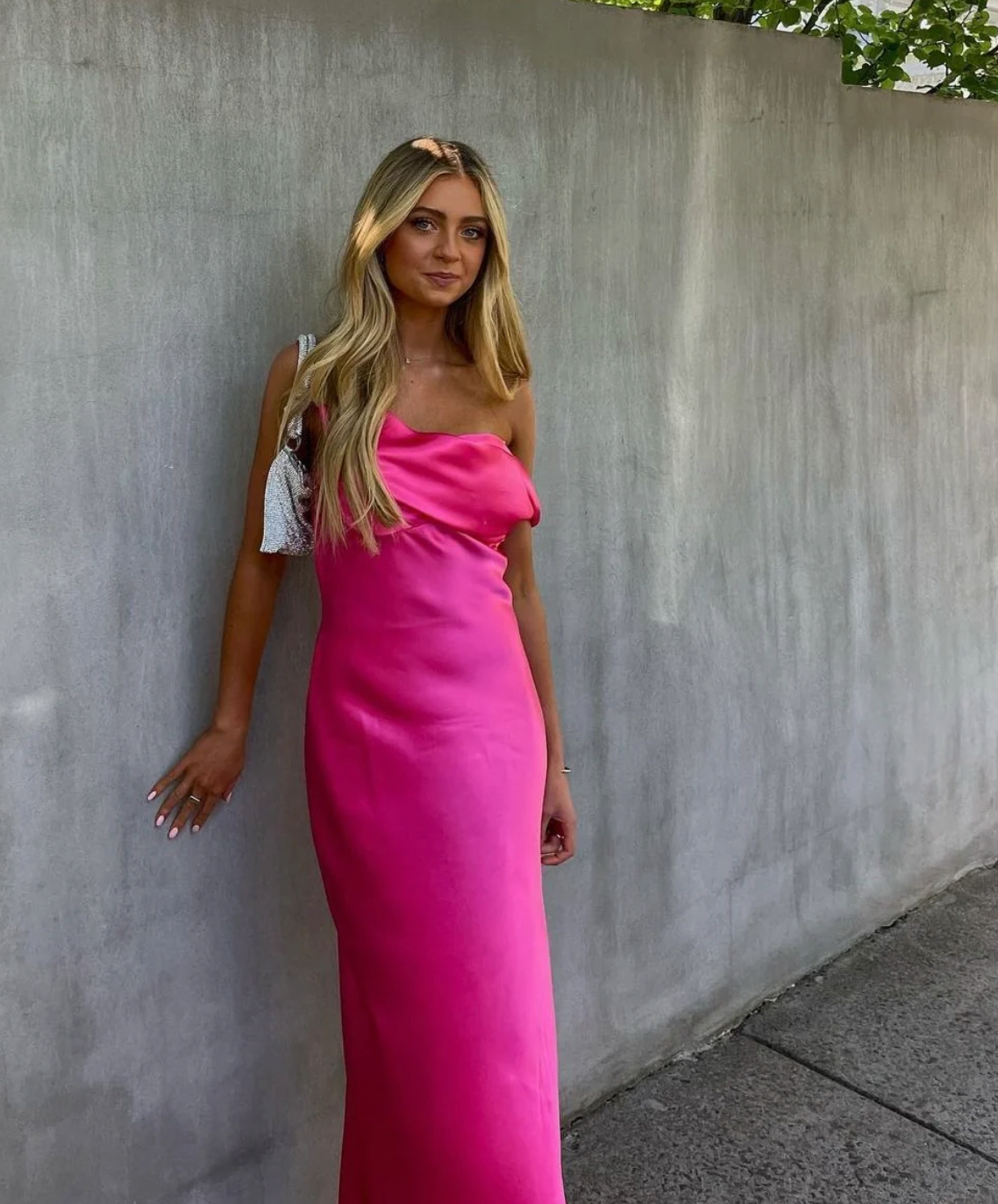 Natalie Rolt Monika Dress Neon Pink Size 8,10