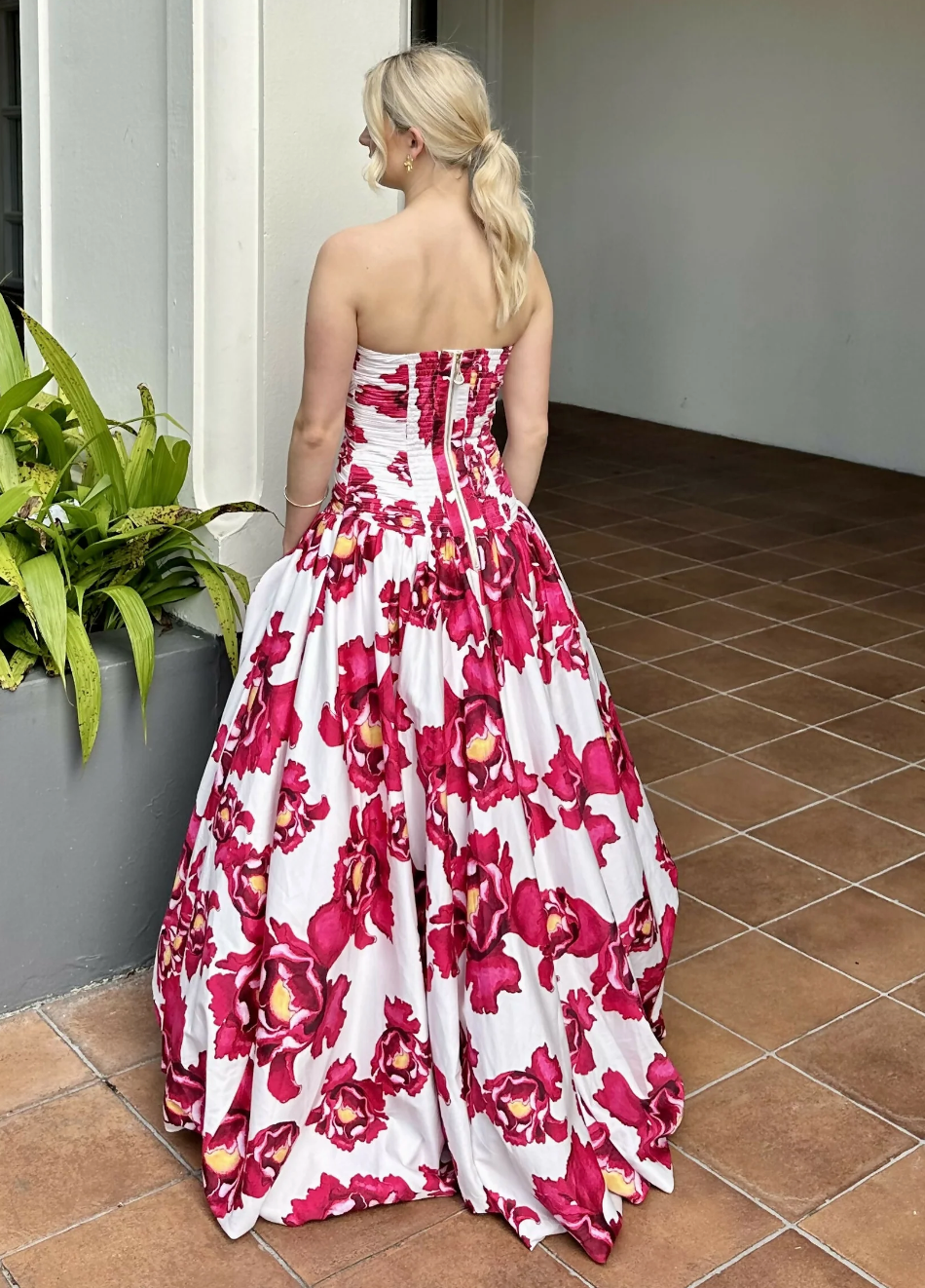 Aje Behold Maxi Blooming Blooming Size 10