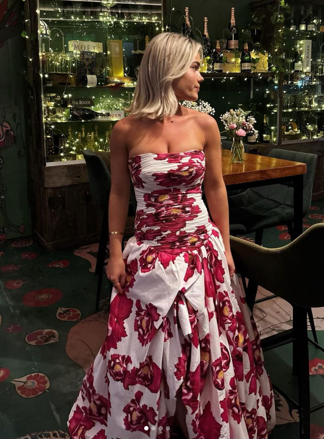 Aje Behold Maxi Blooming Blooming Size 10
