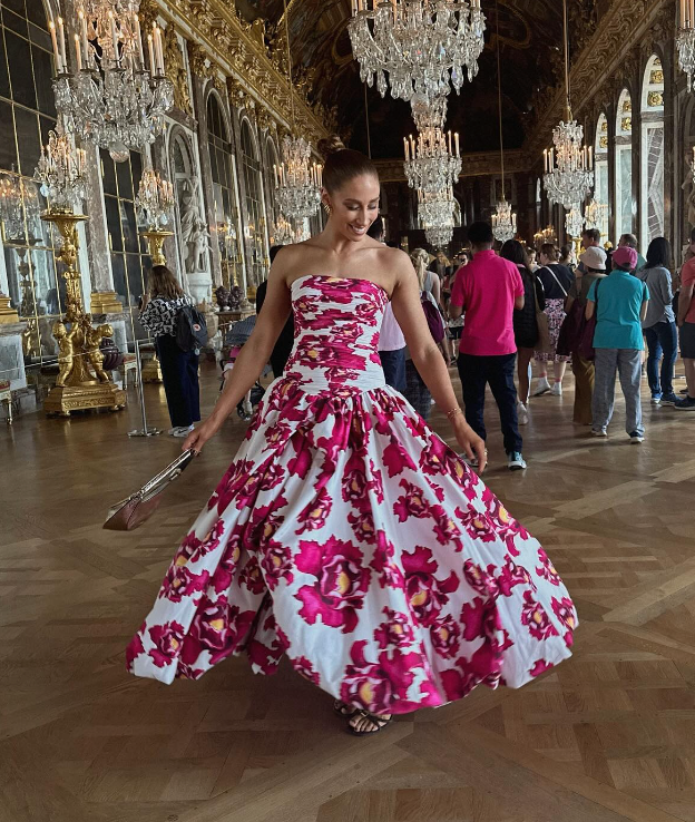 Aje Behold Maxi Blooming Blooming Size 10