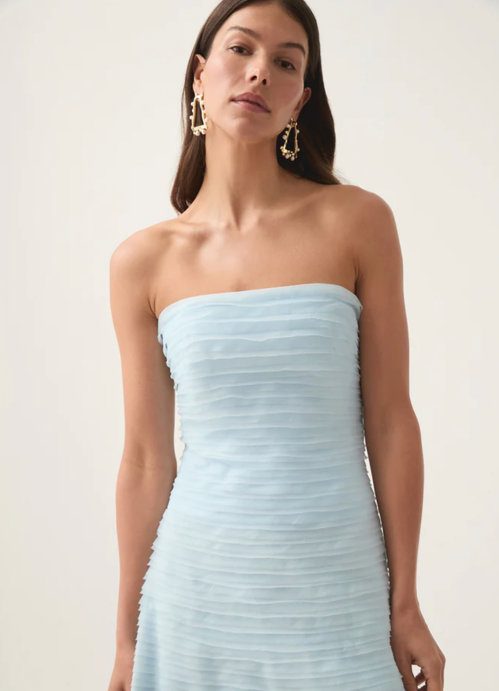 Aje Soundscape Maxi Dress Seabreeze Size 8,10,12