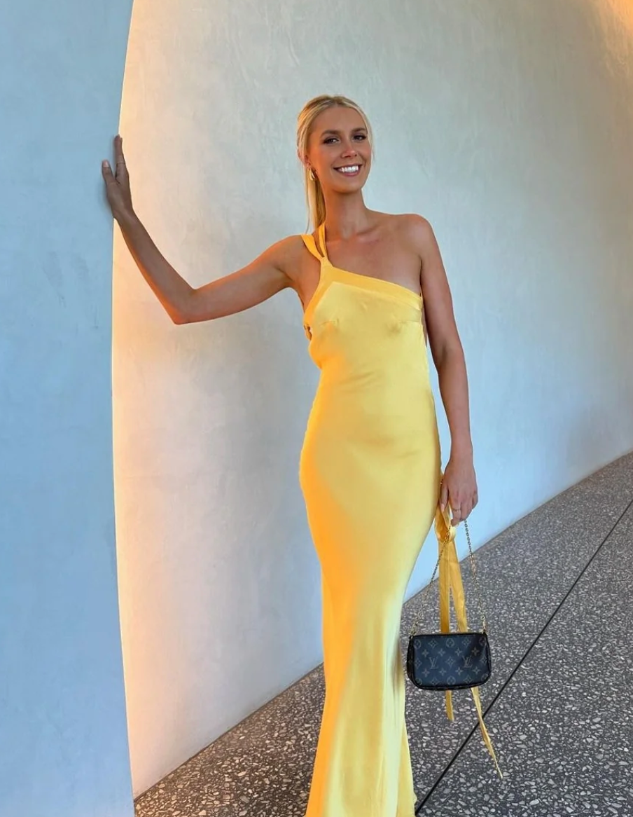 Arcina Ori Monique Dress Yellow Size 8