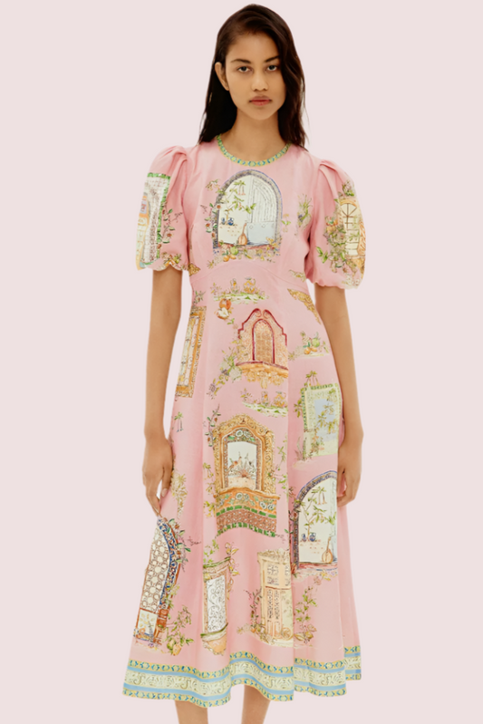 Alemais Monte Midi Dress Size 10,12,14