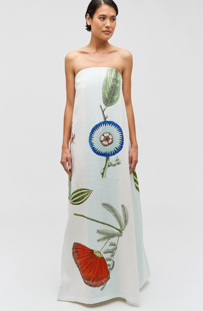 Oroton Grand Floral Gown Size 8,10,12