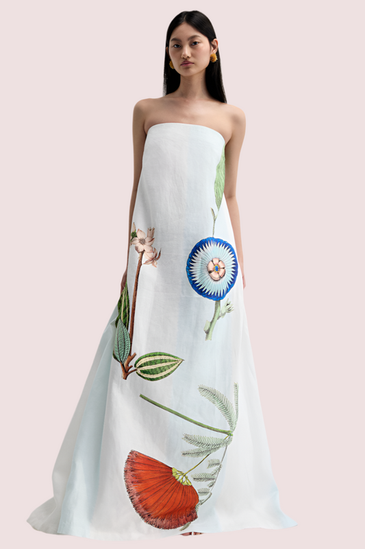 Oroton Grand Floral Gown Size 8,10,12