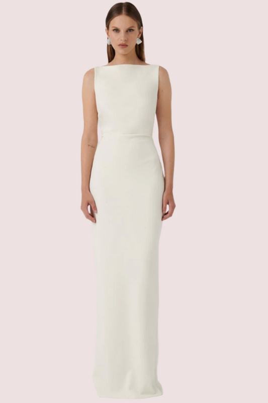 Effie Kats Verona Gown White Size 10