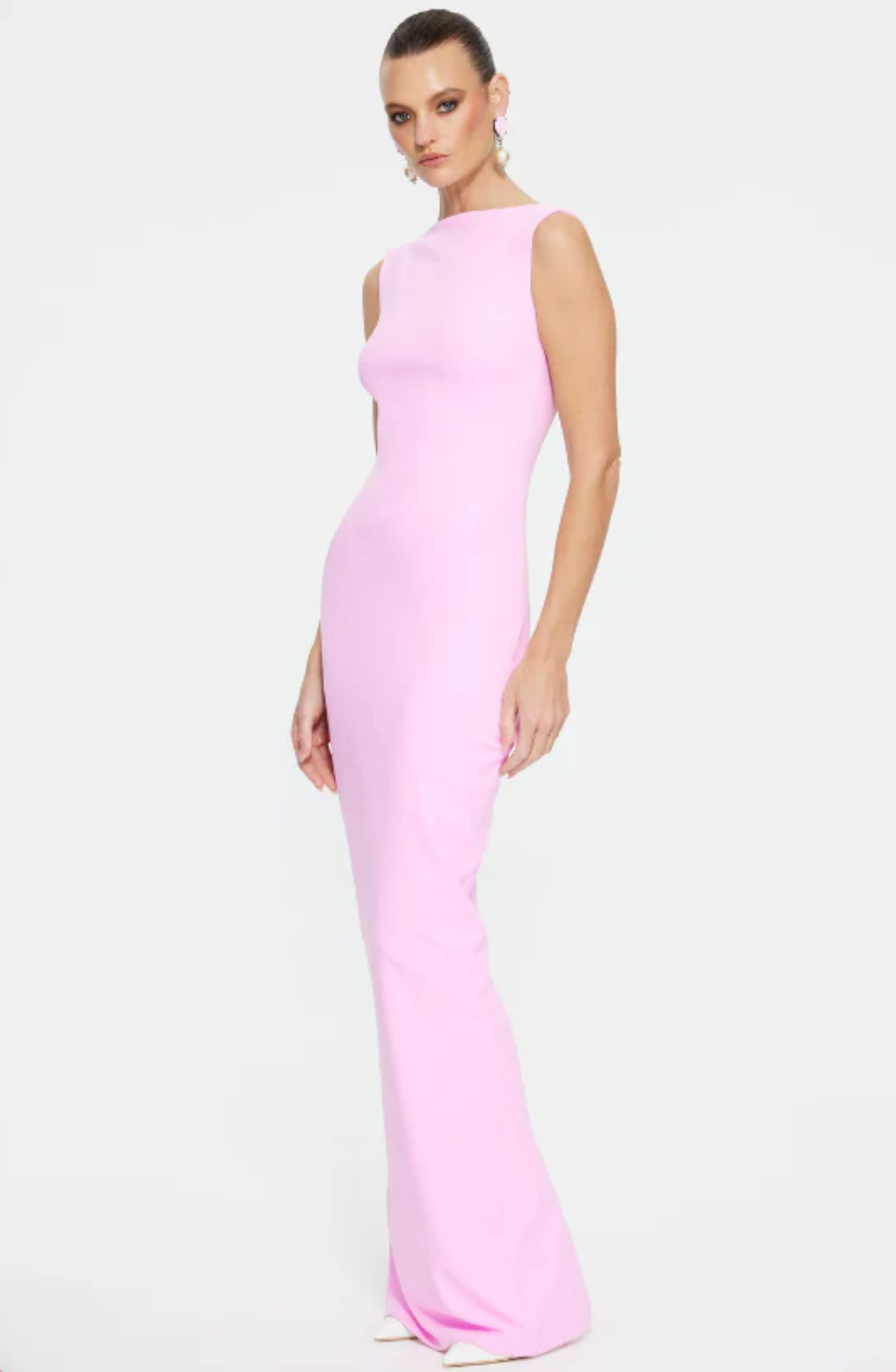 Effie Kats Verona Gown Taffy Pink Size 10