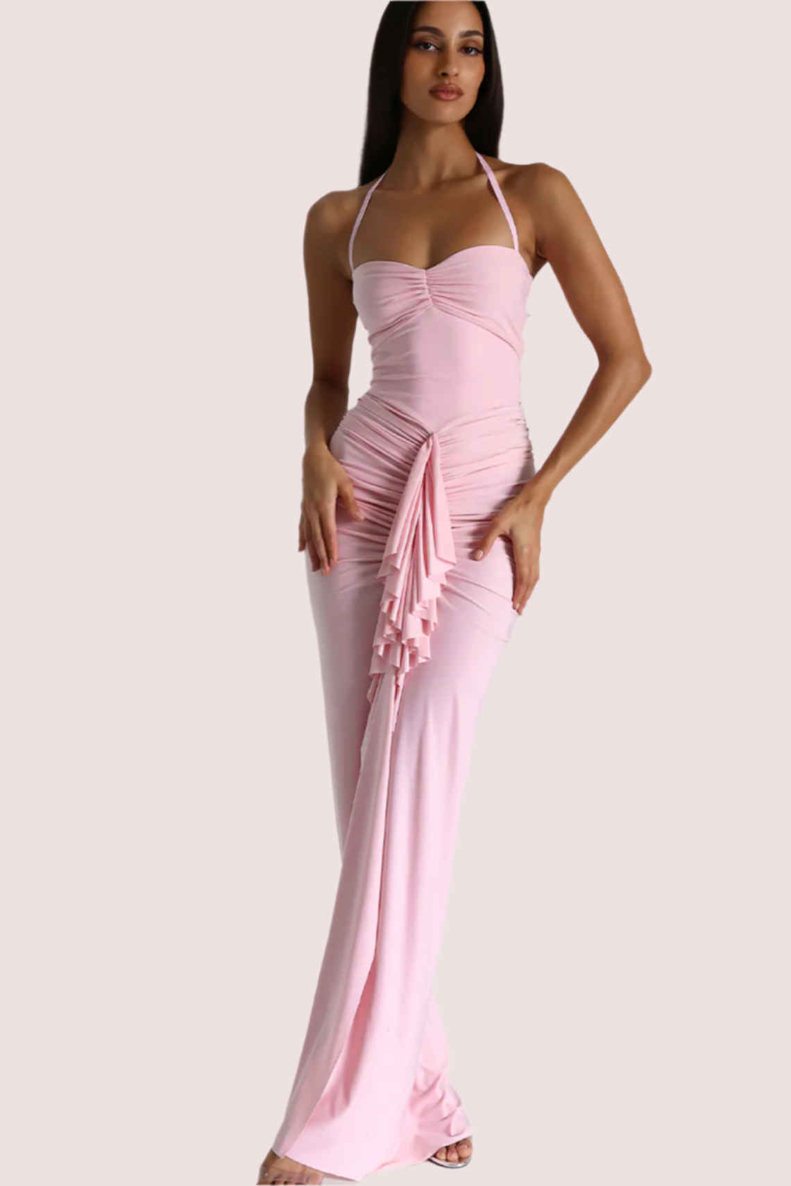 natalie rolt pink dress Hire Natalie Rolt Fabienne Gown Blossom Pink Size 10 – lonedresshire