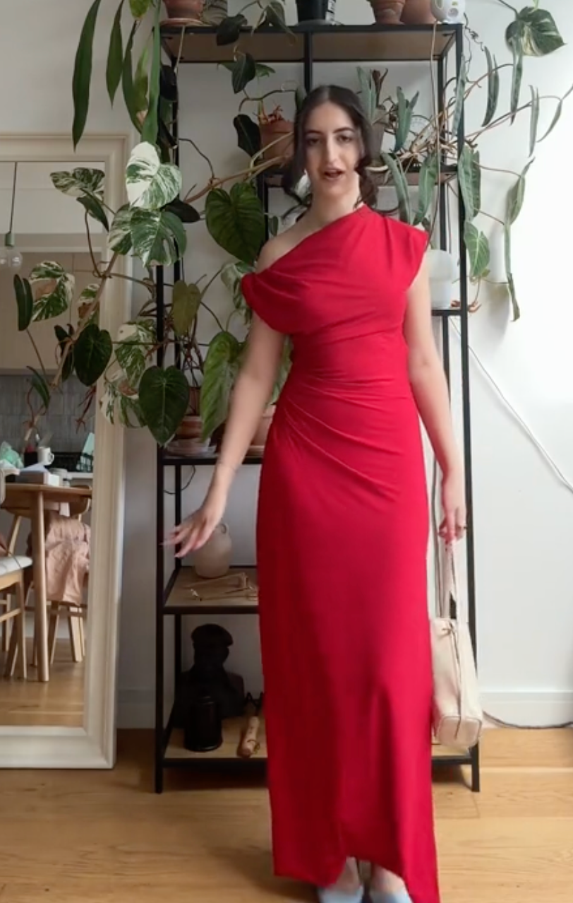 Camilla and Marc Annalise Maxi Dress Red Size 6,8