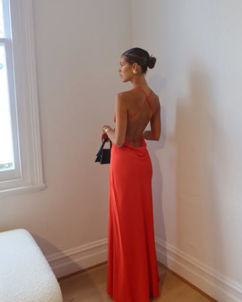 Manning Cartell Saturation Point Slip Dress Red Size 8