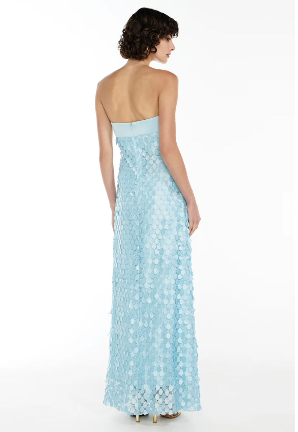 Manning Cartell Supreme Extreme Balconette Gown Blue Size 8