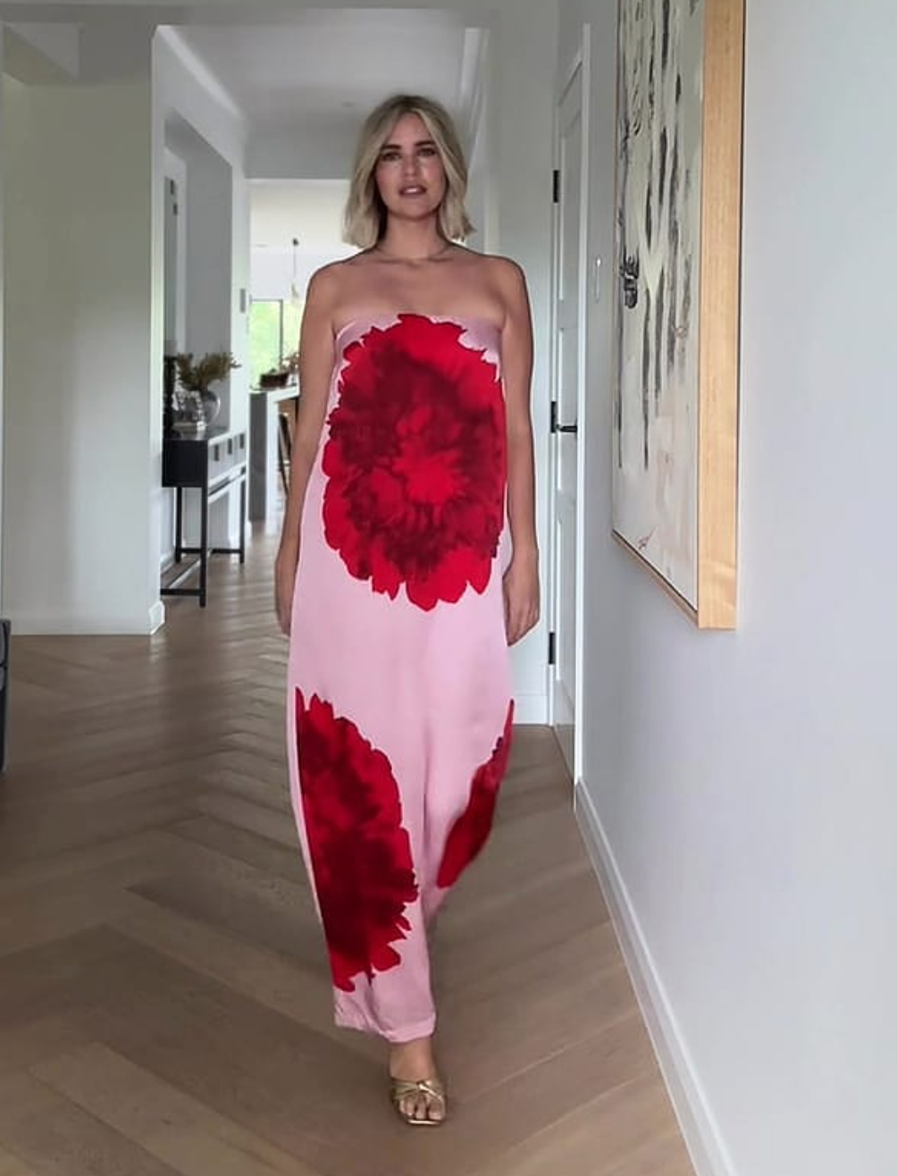 Emilia Bustier Maxi Dress Size 10