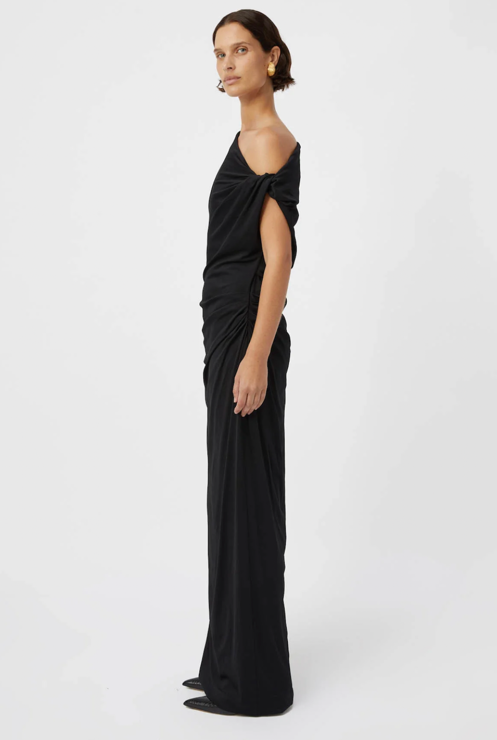 Camilla and Marc Annalise Maxi Dress Black Size 12