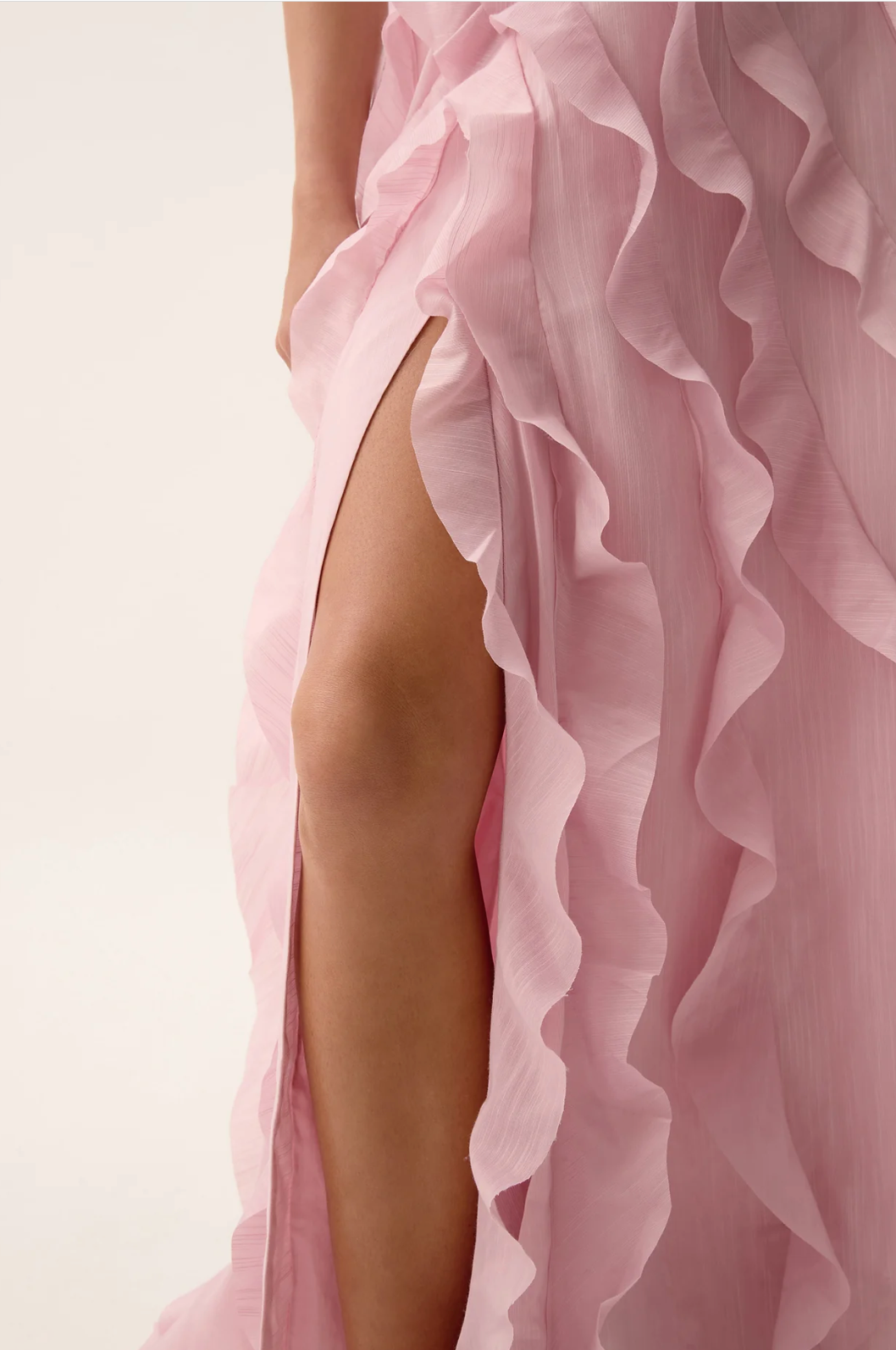 Aje Allarie Gown Pink Size 8