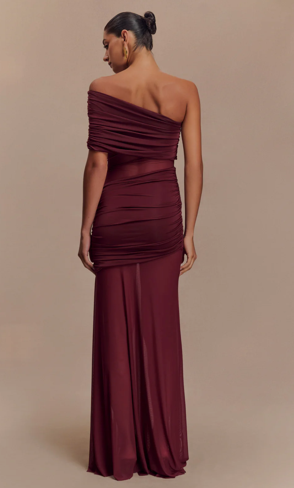 Meshki Dallas One Shoulder Maxi Size 8,10,12