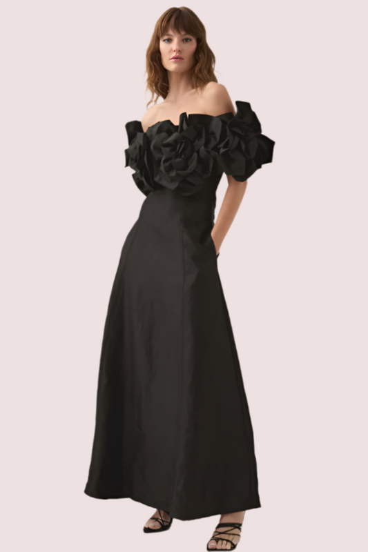 Aje Etta Midi Dress Size 12