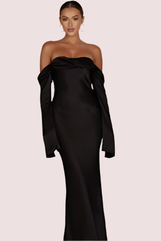 Meshki Giselle Off Shoulder Black Size 8