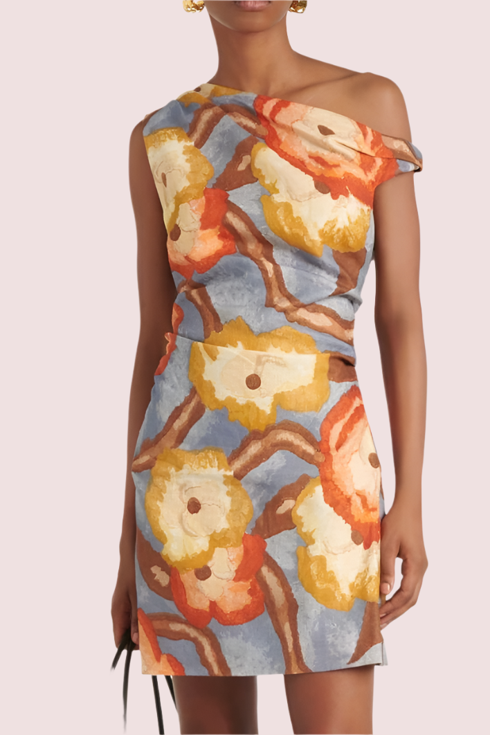 sir avery linen dress Avery Twist Mini Dress Eastend Wardrobe