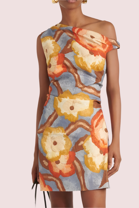 SIR The Label Avery Twist Mini Dress Size 10,12
