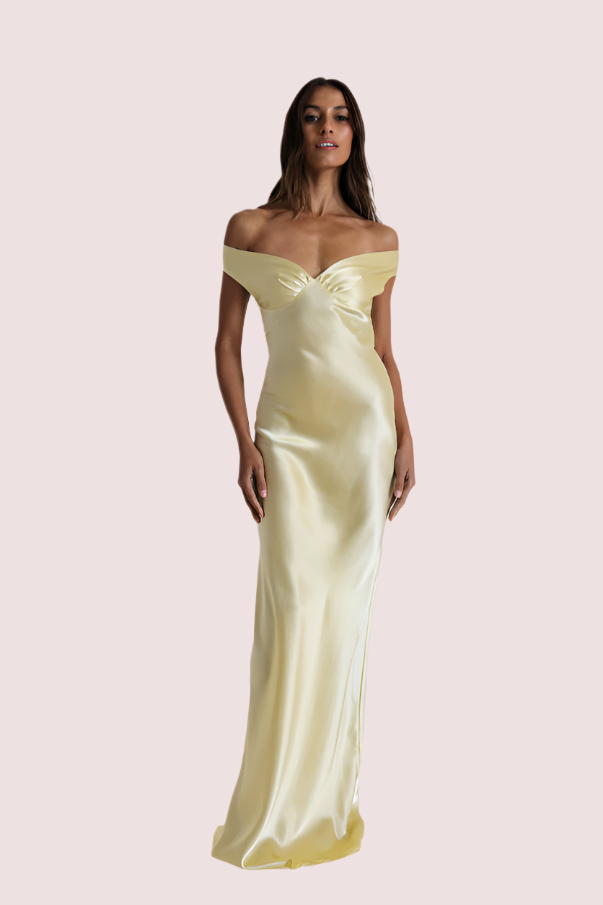 Natalie Rolt Bridget Dress - Yellow Size 6