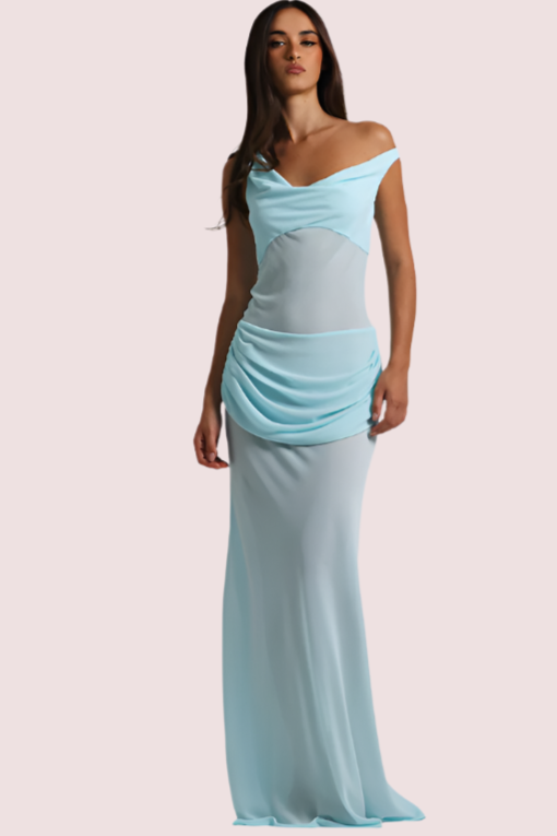 Natalie Rolt Cadence Gown in Blue Size 8