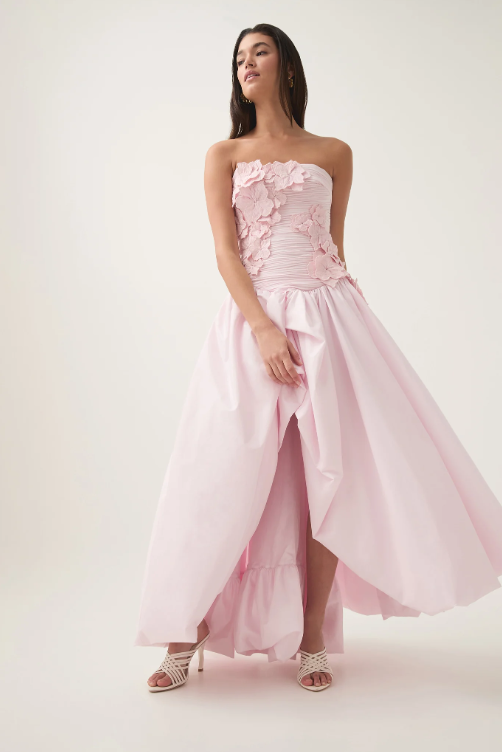 Aje Splendour Flower Gown Pink Size 10