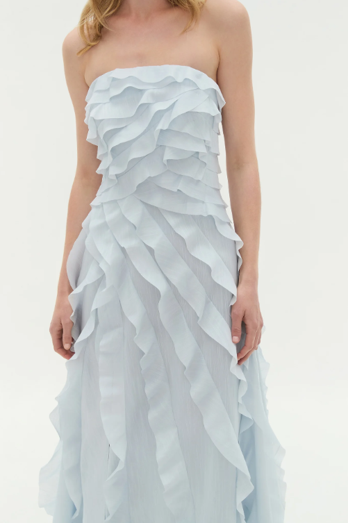 Aje Allairie Gown - Pastel Blue Size 10