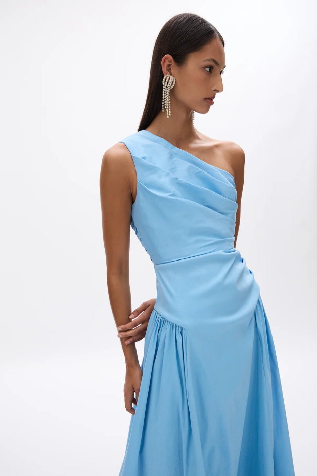 Rachel Gilbert Banksia Dress Blue Size 10