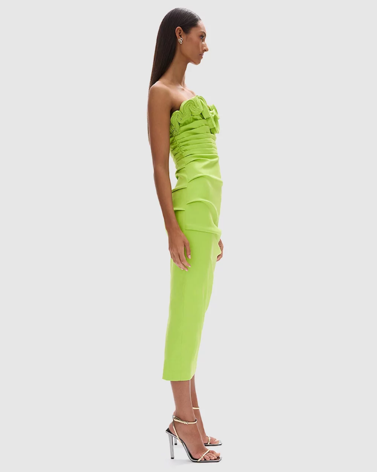 Rachel Gilbert Ren Dress Green Size 12