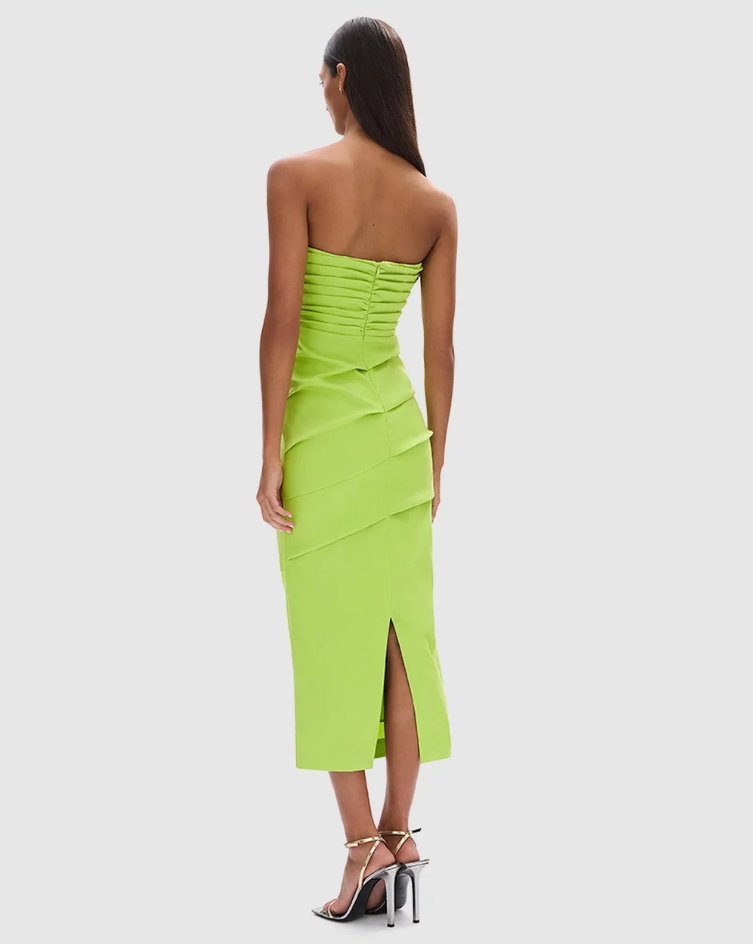 Rachel Gilbert Ren Dress Green Size 12