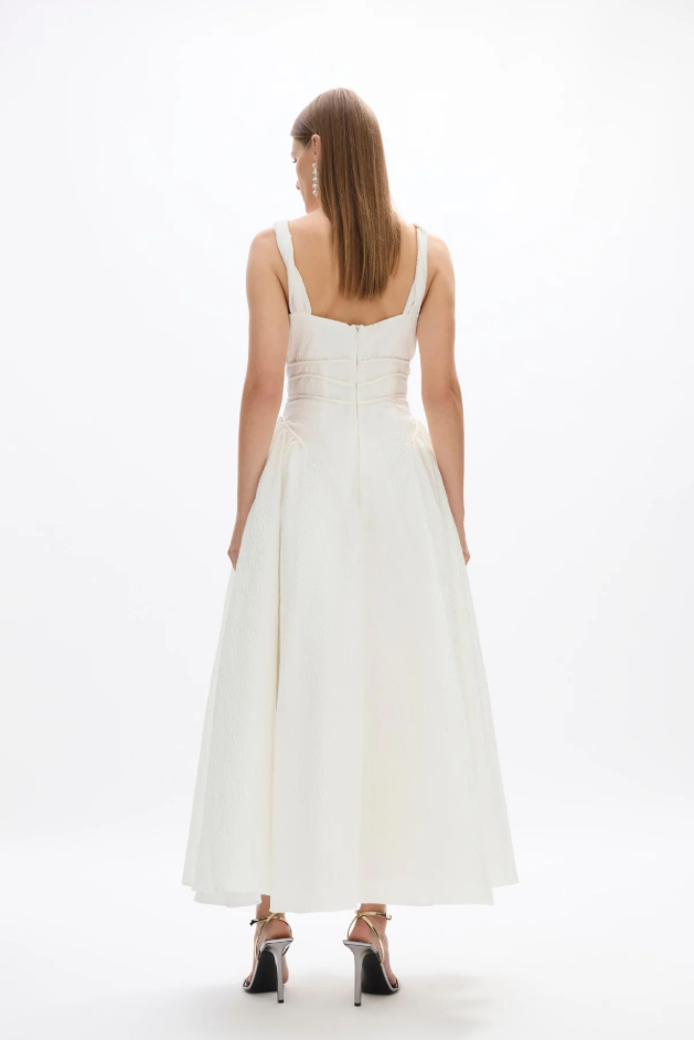 Rachel Gilbert Sophie Strap White Size 10